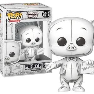 LOONEY TUNES - POP Animation N° 2012 - Porky Pig (Sketched Deco)