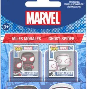 SPIDER-MAN - Bitty Pop 2 Pack 2.5cm - Miles Morales & Gwen