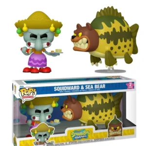 BOB L'EPONGE - POP Animation - 2 Pack Squidward & Sea Bear