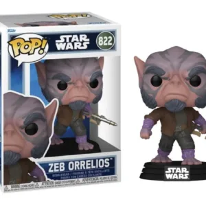 MANDALORIAN & GROGU - POP Star Wars N° 822 - Zeb Orrelios