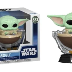 MANDALORIAN & GROGU - POP Star Wars N° 823 - Grogu