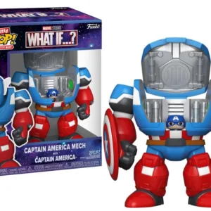 MARVEL - Bitty Bots - Captain America Mech avec Cap