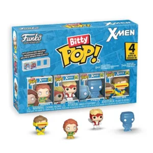 X-MEN - Bitty Pop 4 Pack 2.5cm - Jean Grey avec Chase