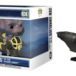 MANDALORIAN & GROGU - POP Ride DLX N° 838 - Zeb Orrelios
