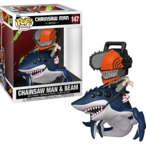 CHAINSAW MAN REZE - POP Ride DLX N° 147 - Chainsaw Man & Beam