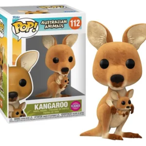 AUSTRALIAN ANIMALS - POP N° 112 - Kangaroo (Flocked)