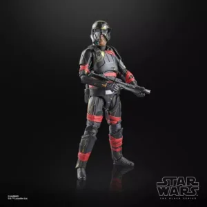 STAR WARS AHSOKA - Night Trooper - Figurine Black Series 15cm