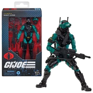 G.I. JOE - Night-Viper - Figurine Classified Series #187 15cm