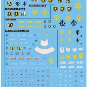 GUNDAM - GUNDAM DECAL 054 - HGUC 0800 Series Zeon