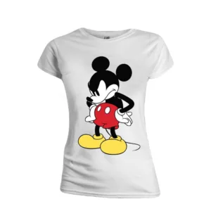 DISNEY - T-Shirt - Mickey Mouse Mad Face - GIRL (S)