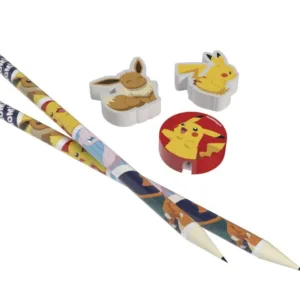 POKEMON - Set de Papeterie - 5pc