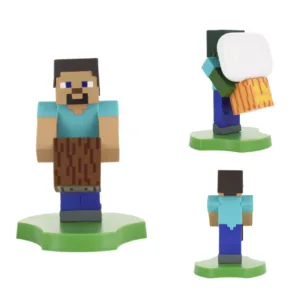 MINECRAFT - Steeve - Support Manette & Portable 'Holdem' - 11cm