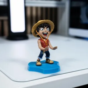 ONE PIECE NETFLIX - Luffy - Support Manette & Portable 'Holdem' - 11cm