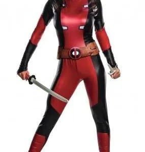 MARVEL - Sexy - Déguisement Adulte - Deadpool - Femme - (XS)