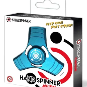 SPINNER METAL / HAND FINGER - Trispin Alu Pces 'Couleur Aléatoire'