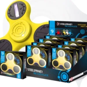 STEELSPINNER - HAND FINGER - Display MESSENGER 16pces