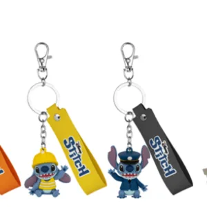 DISNEY - Stitch job experience camp series - Display 12 Porte-clés 4cm