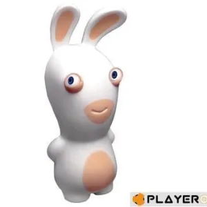 LAPINS CRETINS - Figurine Anti Stress - Modele 4 - Normal (10 Cm)