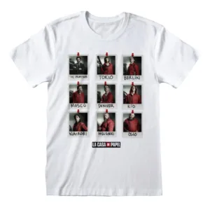 LA CASA DE PAPEL - T-Shirt - Polaroid - (XXL)