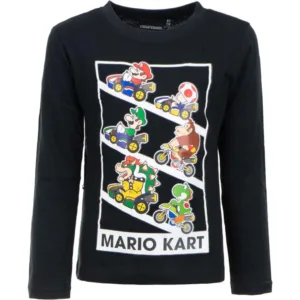 SUPER MARIO - Mario Kart - T-Shirt Manches Longues - 6 Ans