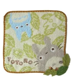 MON VOISIN TOTORO - Feuille de Chêne - Mini Serviette 25x25cm