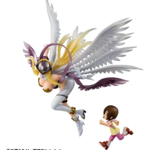 DIGIMON - Angewomon & Hikari Yagami - Statuette G.E.M. 22cm