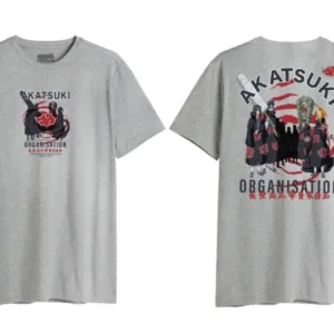 NARUTO - Organisation Akatsuki - T-Shirt Homme (XXL)