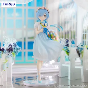 RE ZERO - Rem "Bridesmaid" - Statuette Trio-Try-It 21cm