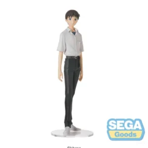 EVANGELION - Shinji Ikari Uniform Ver - High Premium Figurine 22cm