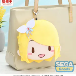 HATSUNE MIKU - Kagamine Rin - Peluche Porte-Clés 16x6x14 cm