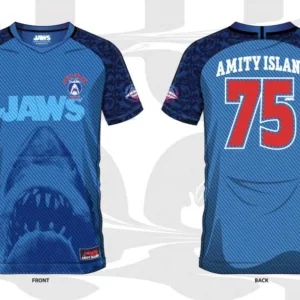 LES DENTS DE LA MER - Amity Island 75 - Maillot de Foot Homme (S)