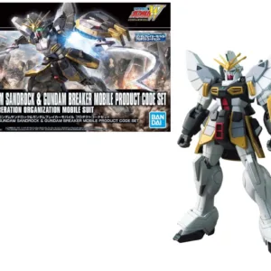 GUNDAM - HG 1/144 XXXG-01SR Gundam Sandrock & Breaker MPCS - Model Kit