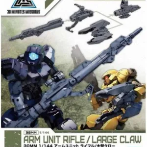 GUNDAM - 30MM Arm Unit Rifle/Large Claw Detail Set - Model Kit