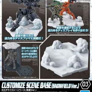 GUNDAM - Customize Scene Base 03 Snowfield Version - Model Kit
