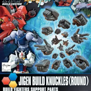 GUNDAM - HGBC 1/144 Jigen Build Knuckles (Round) - Model Kit