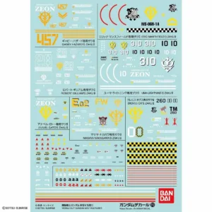 GUNDAM - Decal 110 Mobile Suit Gundam MSV Multiuse 1 - Model Kit