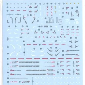 GUNDAM - Gundam Decal 132 RG 1/144 Hi-vGUNDAM - Model Kit