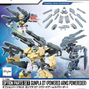 GUNDAM -Option Parts Set Gunpla 07 (Powered Arms Powereder) -Model Kit