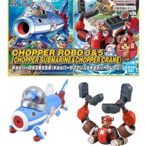ONE PIECE - Chopper Robot 3&5 (Chopper Submarine & Crane) -Model Kit