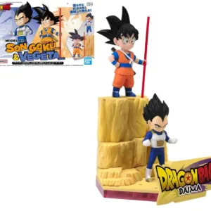 DRAGON BALL DAIMA - Son Goku (Mini) & Vegeta (Mini)  - Model Kit