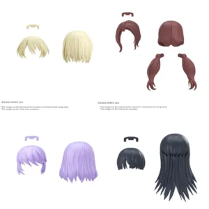 30MS - Option hair style parts vol.12 all 4 types - Model Kit