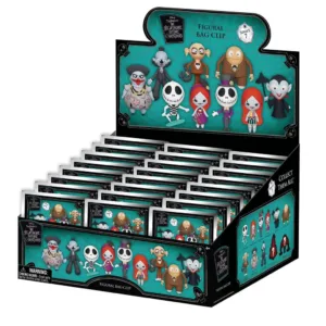 DISNEY - NBC Series 7 - 3D Foam Bag Clip (Display 24 Pcs)