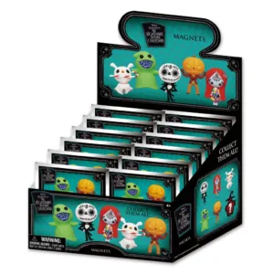 NBX - Serie 2 - 3D Foam Magnets in blind bags (Display 12 Pcs)