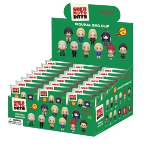 SAKAMOTO DAYS - Series 1 - 3D Foam Bag Clip (Display 24 Pcs)