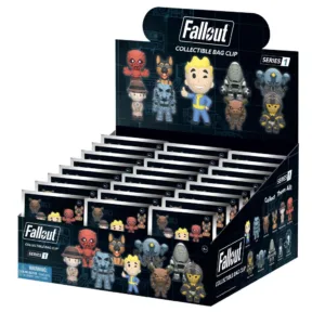FALLOUT - Series 1 - 3D Foam Bag Clip (Display 24 Pcs)