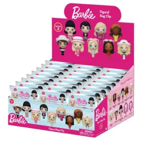 BARBIE - Series 2 - 3D Foam Bag Clip (Display 24 Pcs)