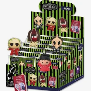 BEETLEJUICE - Series 1 -3D Foam Magnets in blind bags (Display 12 Pcs)