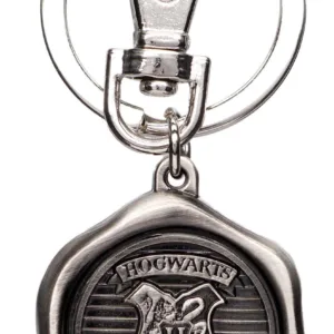 HARRY POTTER - Logo Poudlard - Porte-clés en étain