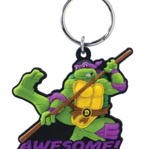 LES TORTUES NINJAS - Donatello - Porte-clés Soft Touch