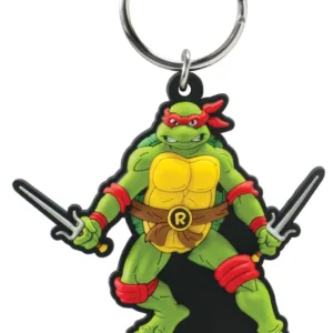 LES TORTUES NINJAS - Raphael - Porte-clés Soft Touch